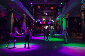 Rollschuh Disco Werk 2 in Leipzig