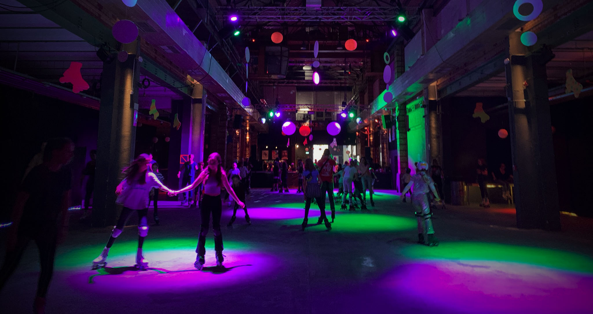 Rollschuh Disco Werk 2 in Leipzig