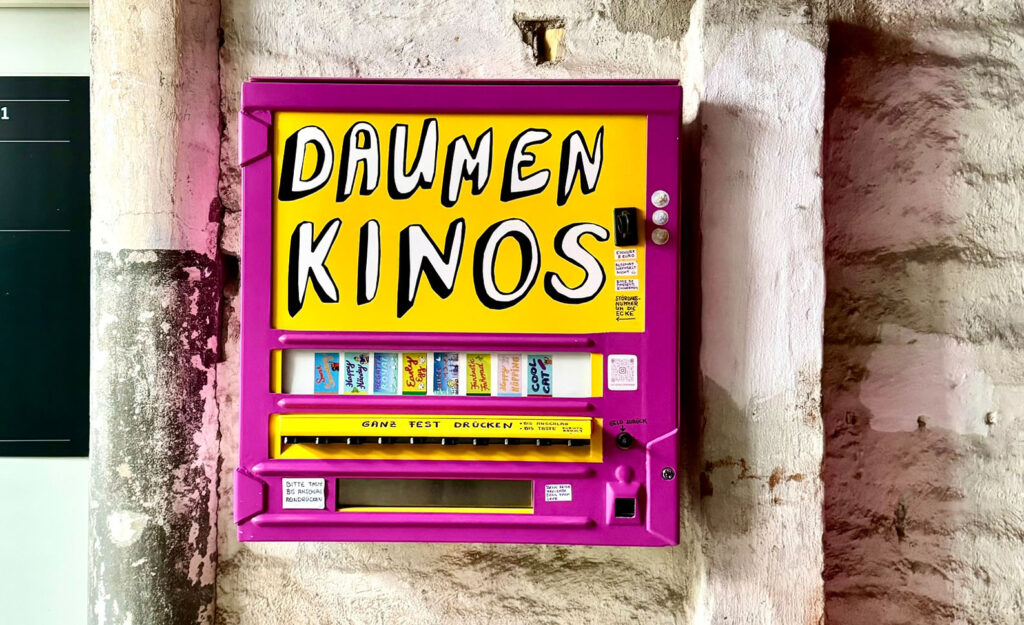 Daumenkino Automat Kunstkraftwerk in Leipzig