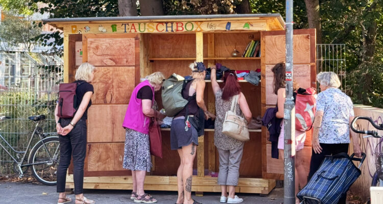 Tauschbox Entenbrücke Schleußig