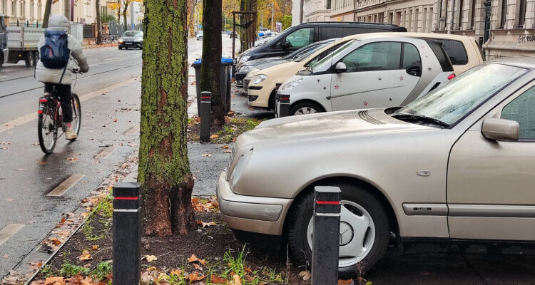Gehwegparkverbot Leipzig