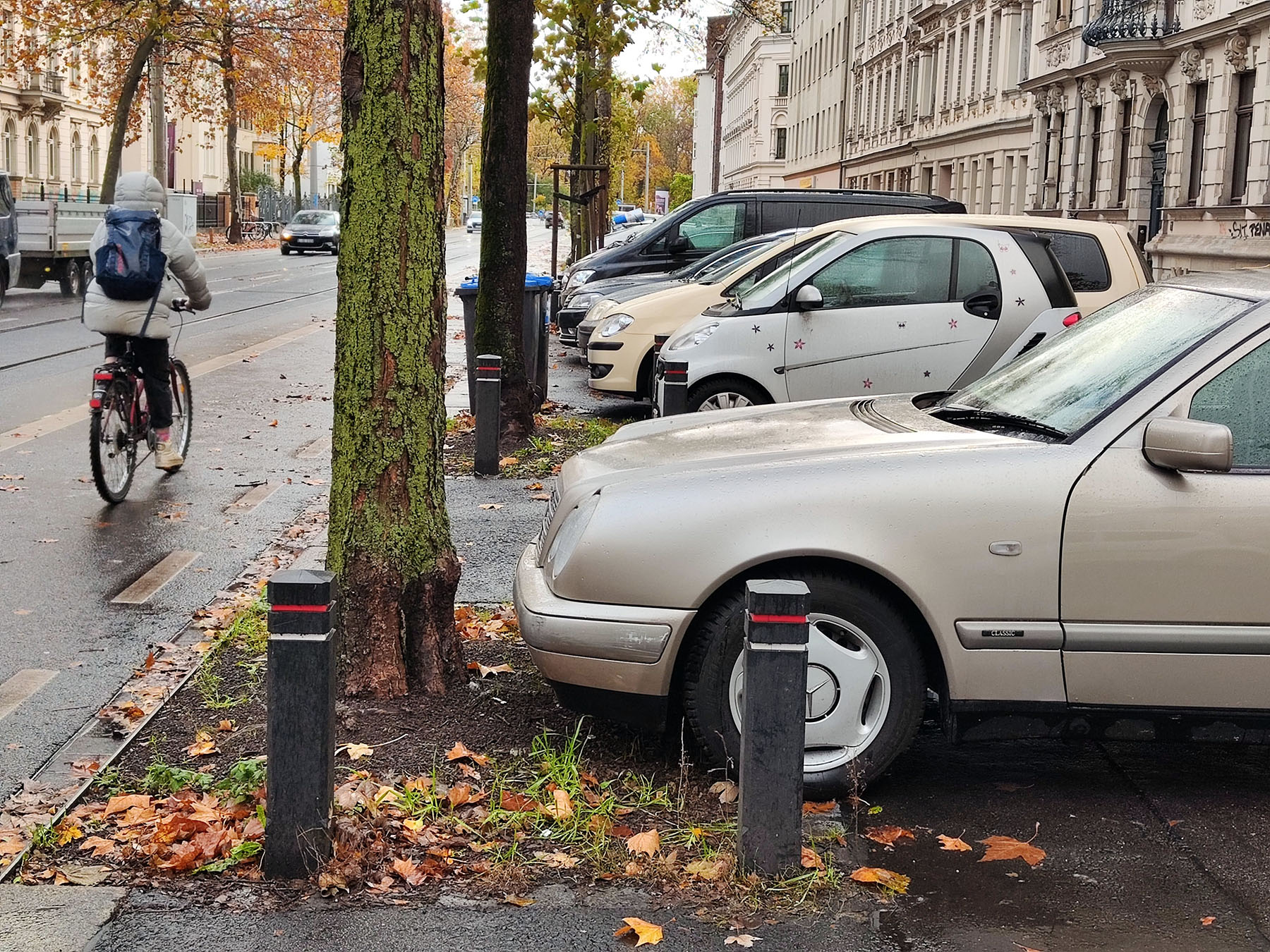 Gehwegparkverbot Leipzig