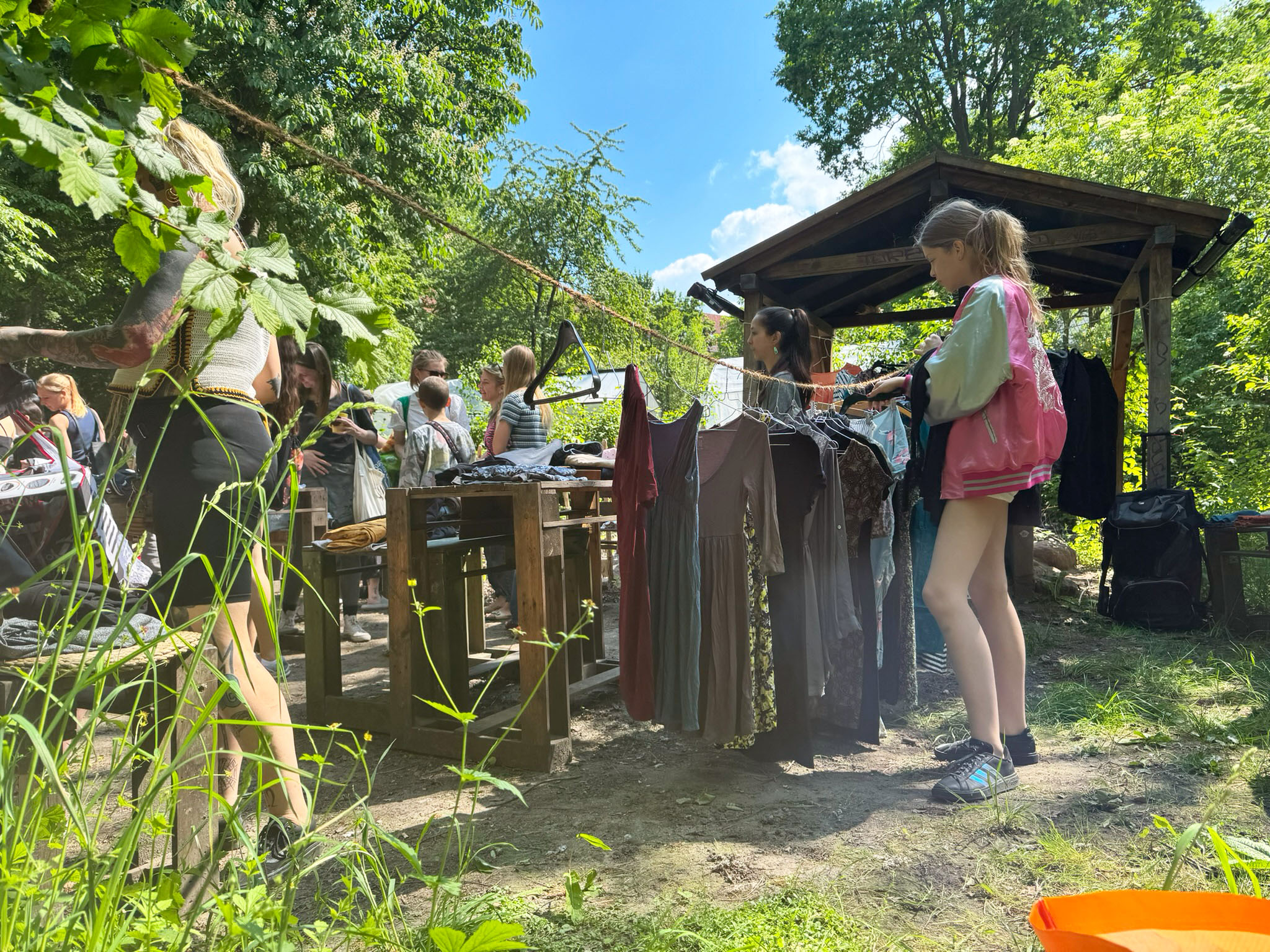 Kleidertauschparty in Connewitz