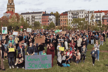 Demo Jahrtausendfeld retten, Copyright Ökolöwe e.V_ 2