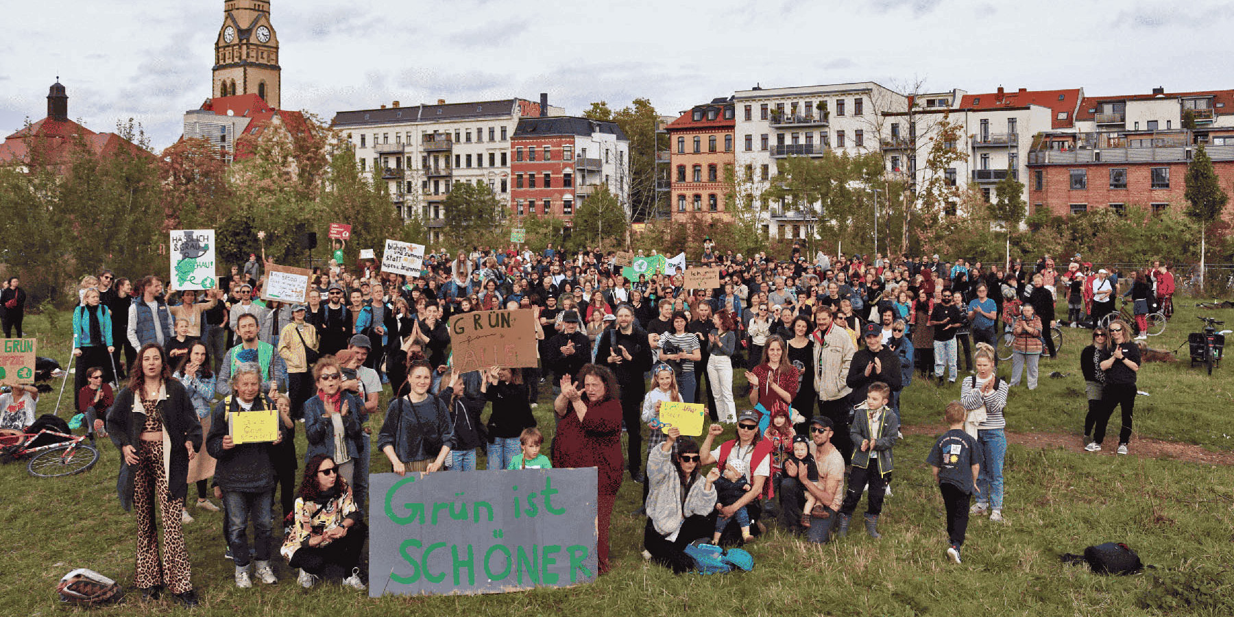 Demo Jahrtausendfeld retten, Copyright Ökolöwe e.V_ 2