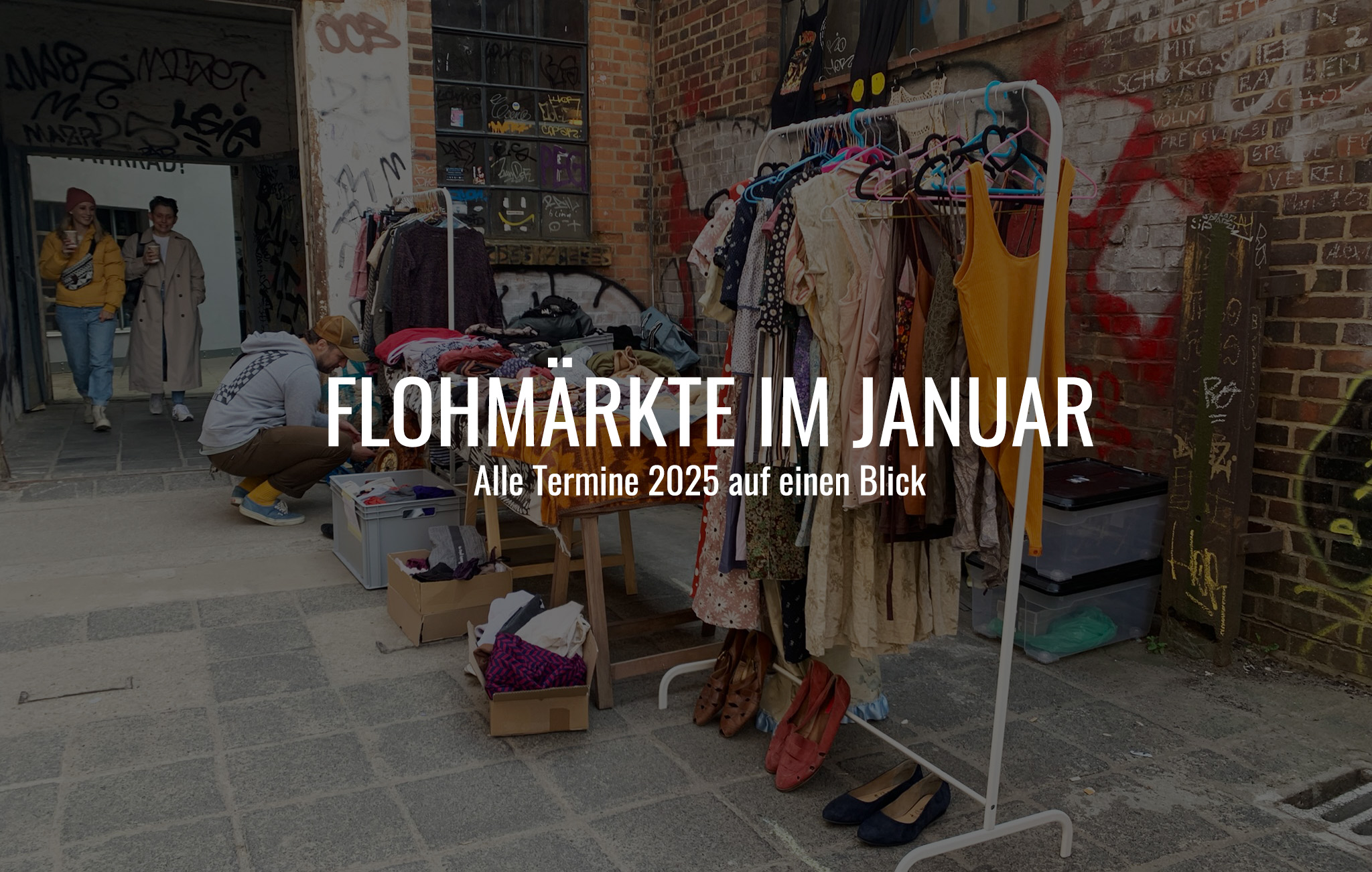 Flohmarkt Termine Januar 2025 Leipzig