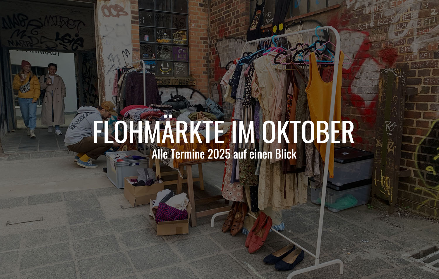 Flohmärtke Leipzig im Novemb