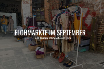 Flohmärtke Leipzig im September