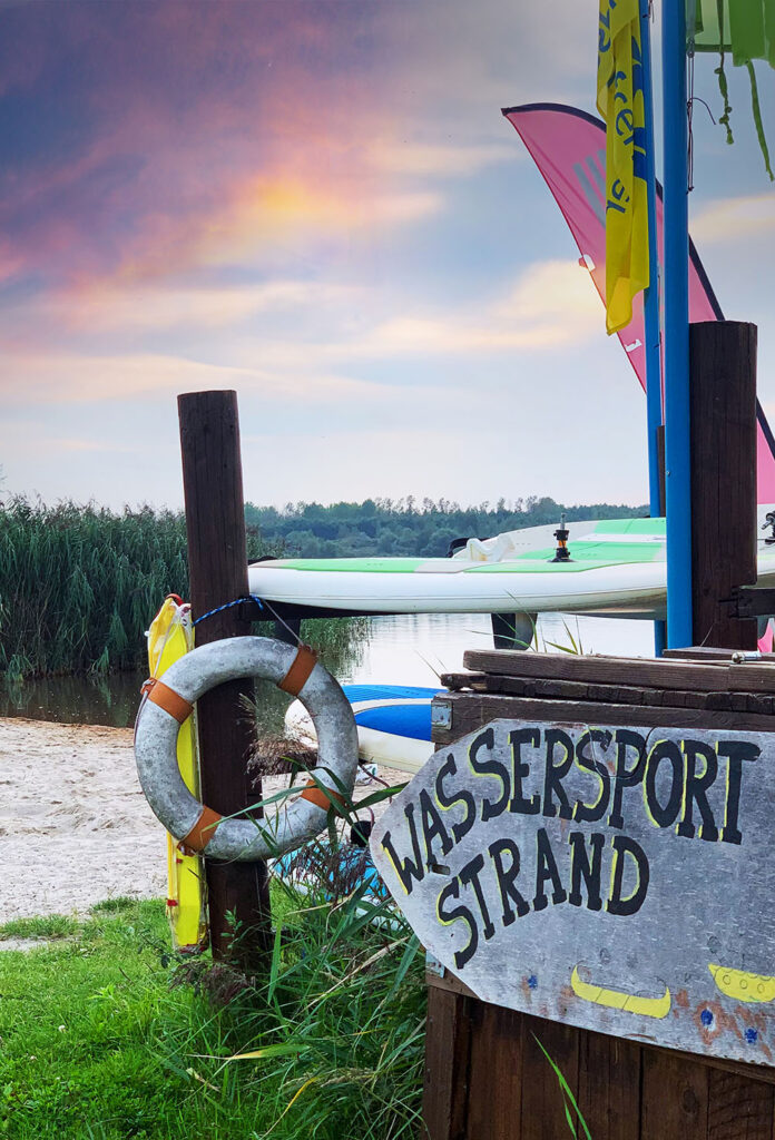 Wassersport Strand Markkleeberger See