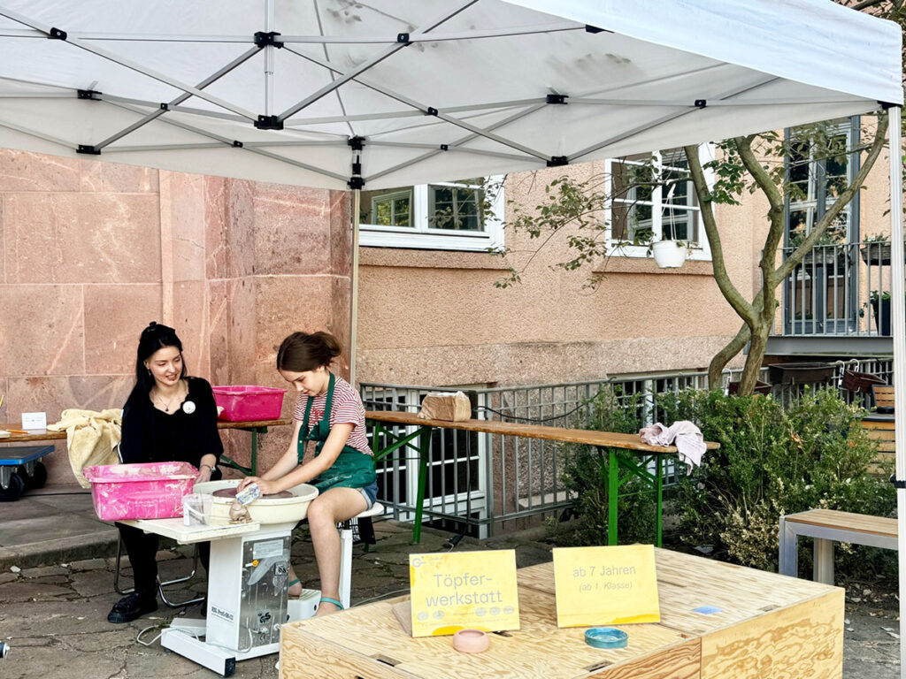 Grassifest Töpfern