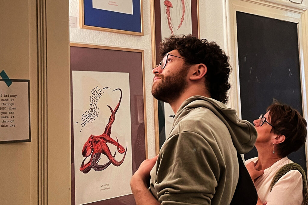 StattGalerie Leipzig Eröffnung Typeocean // Alte Fleischerei