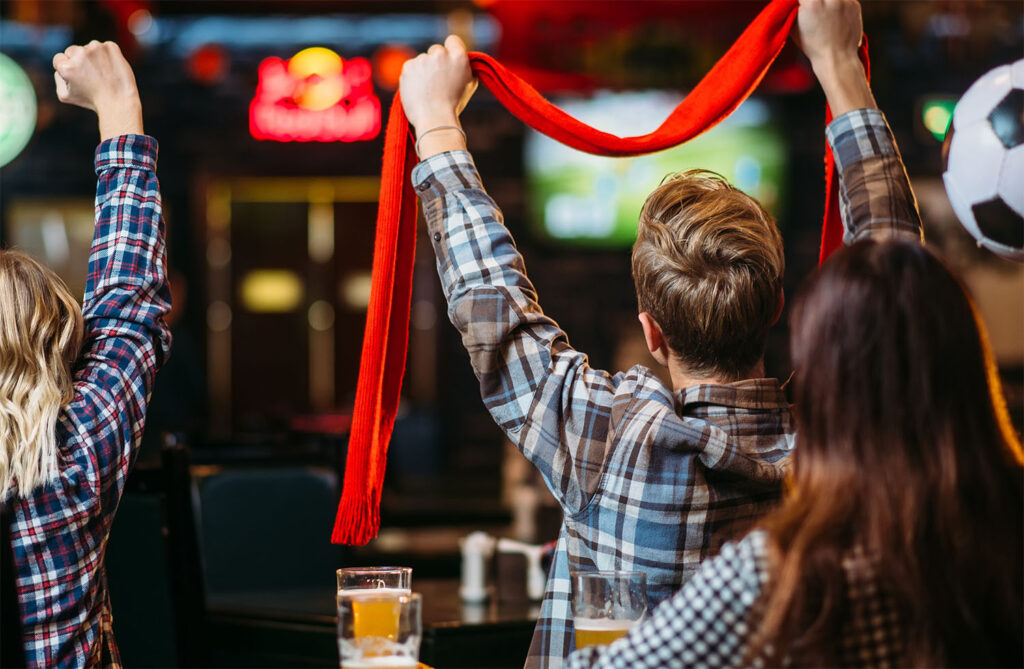 Fußball Kneipe in Leipzig