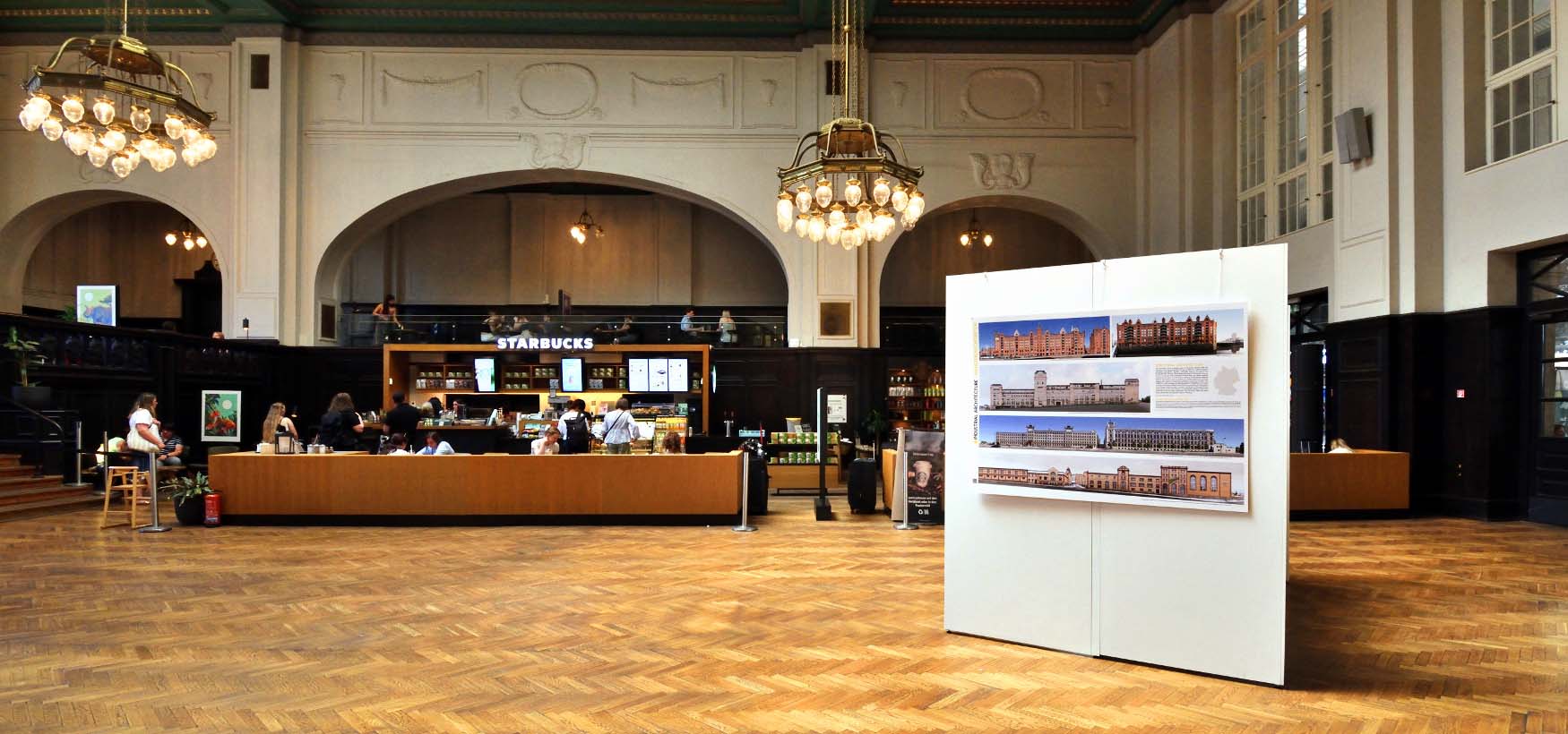 Germany Street Fronts Leipzig Hauptbahnhof Ausstellung 2025