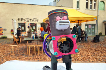 Dekonstruktionscafe_Roboter Leipzig