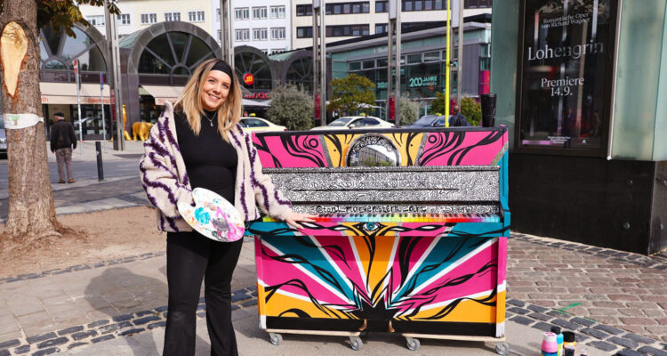 Piano Bombing Leipzig