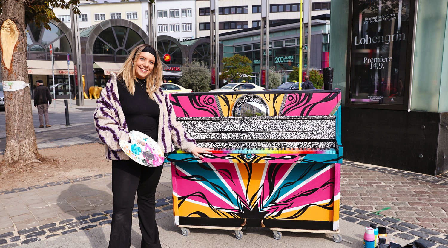 Piano Bombing Leipzig