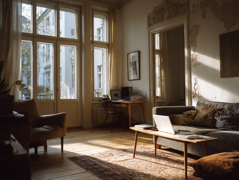 Homeoffice Leipzig Altbau