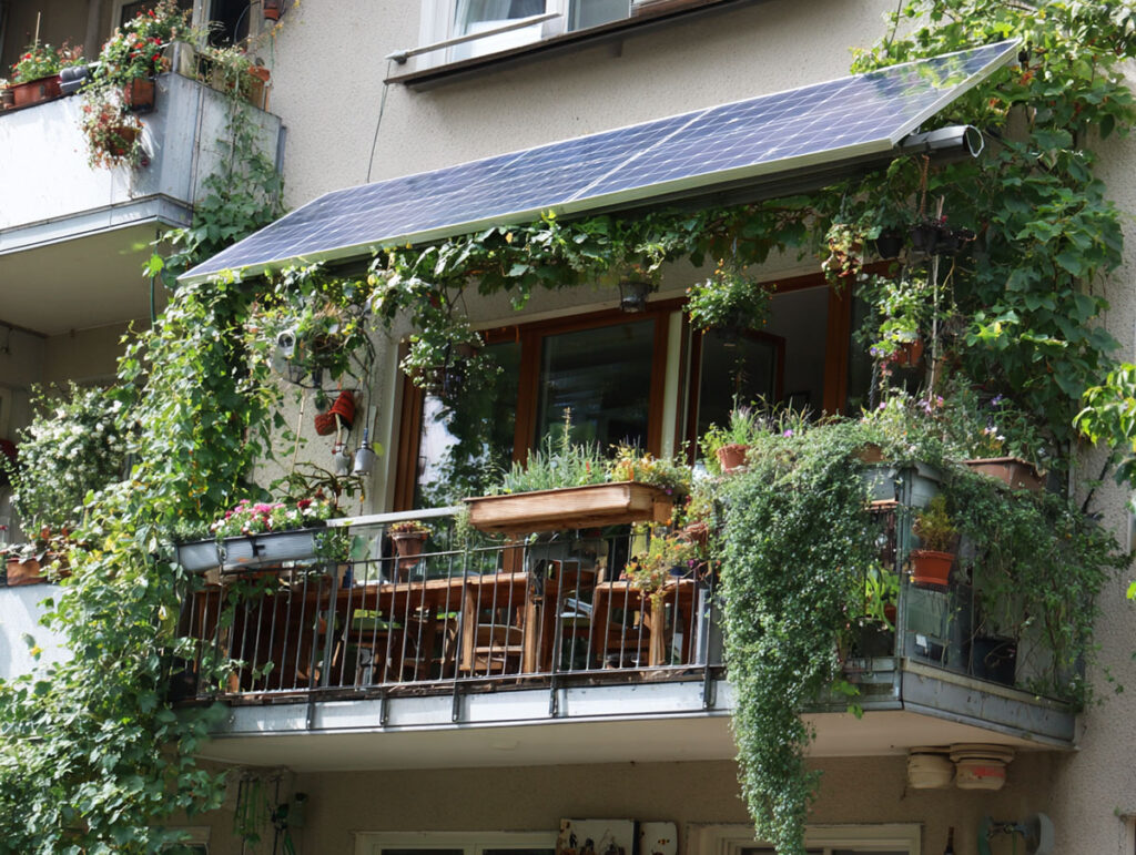 Balkonkraftwerk Leipzig PV