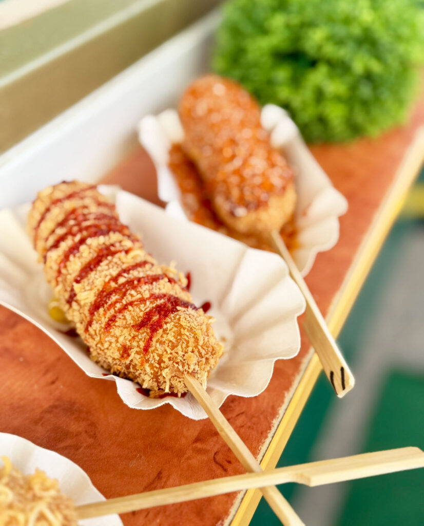 Corn Dog Streetfod Leipzig