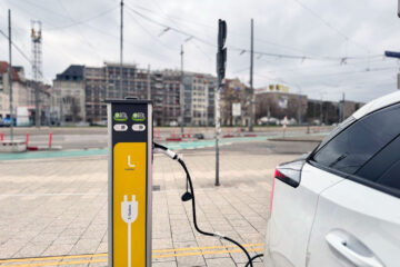 Elektroladesäule Leipzig