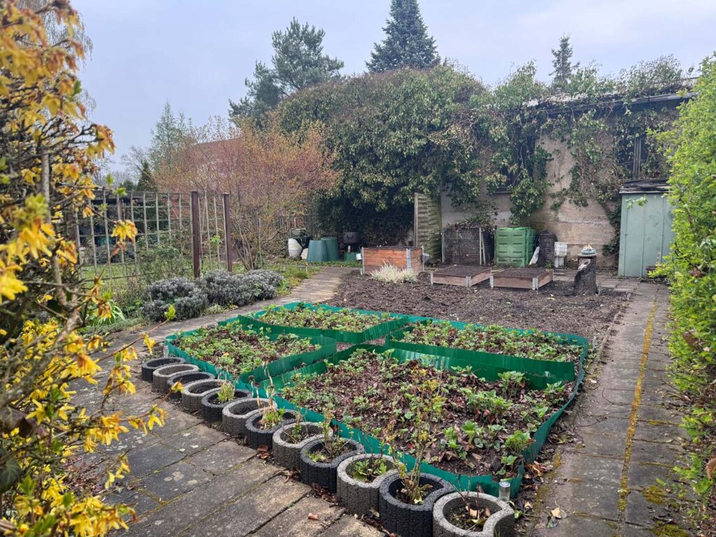 Kleingarten in Leipzig