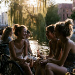 Leipzig bei 35 Grad im Sommer