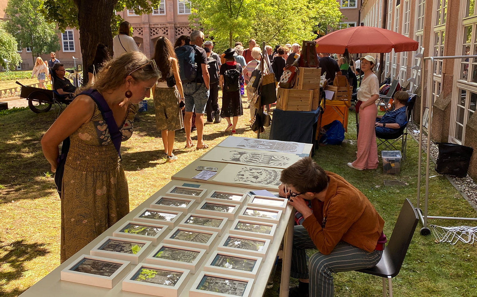 Flohmarkt im Grassi Foto Grassimuseum Leipzig
