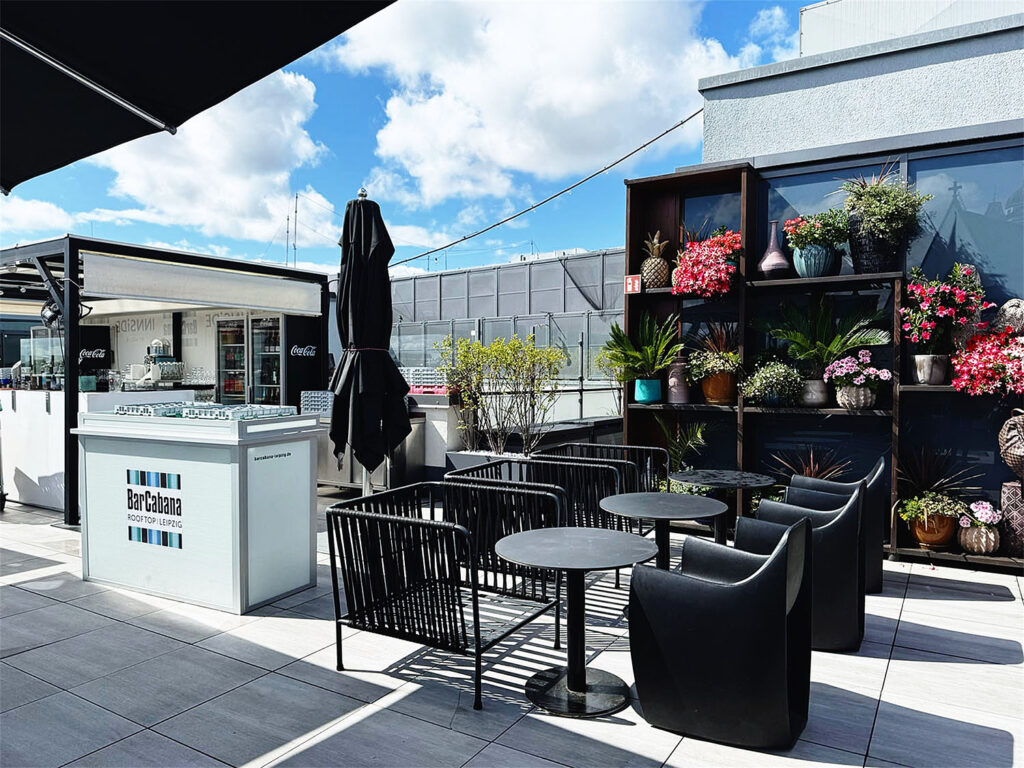 Bar Cabana Leipzig Dachterrasse