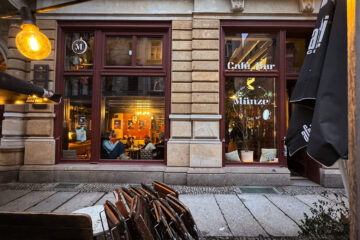 Drei der Münze in leipzig