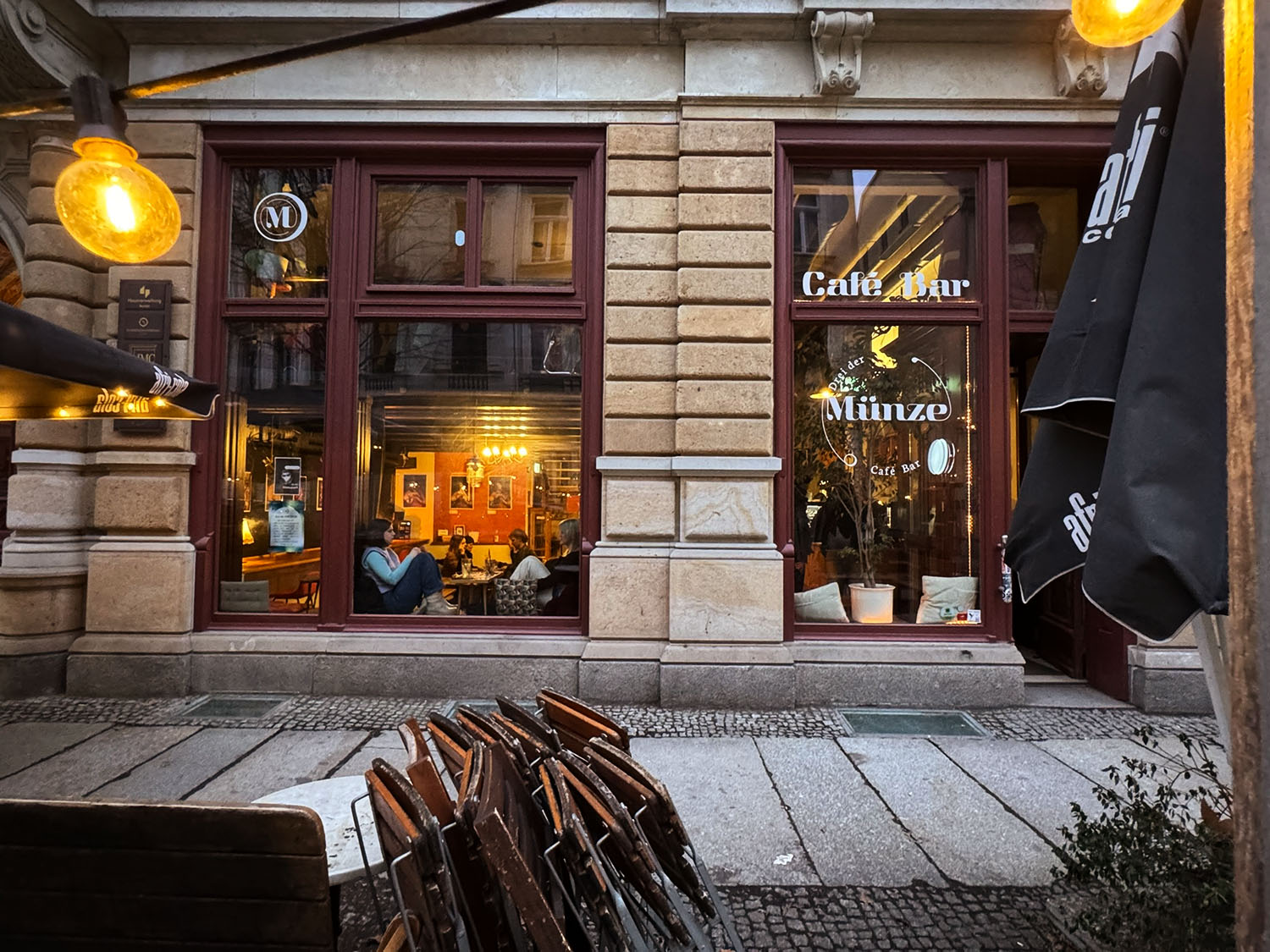 Drei der Münze in leipzig