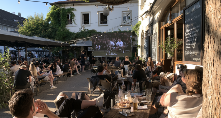 Public Viewing in Leipzig