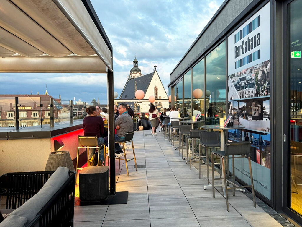 Bar Cabana Dachterrasse Leipzig