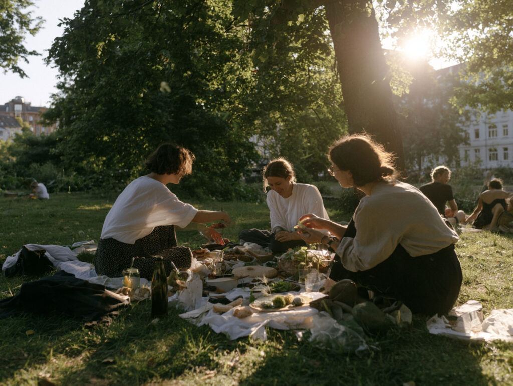 Picknick in Leipzig